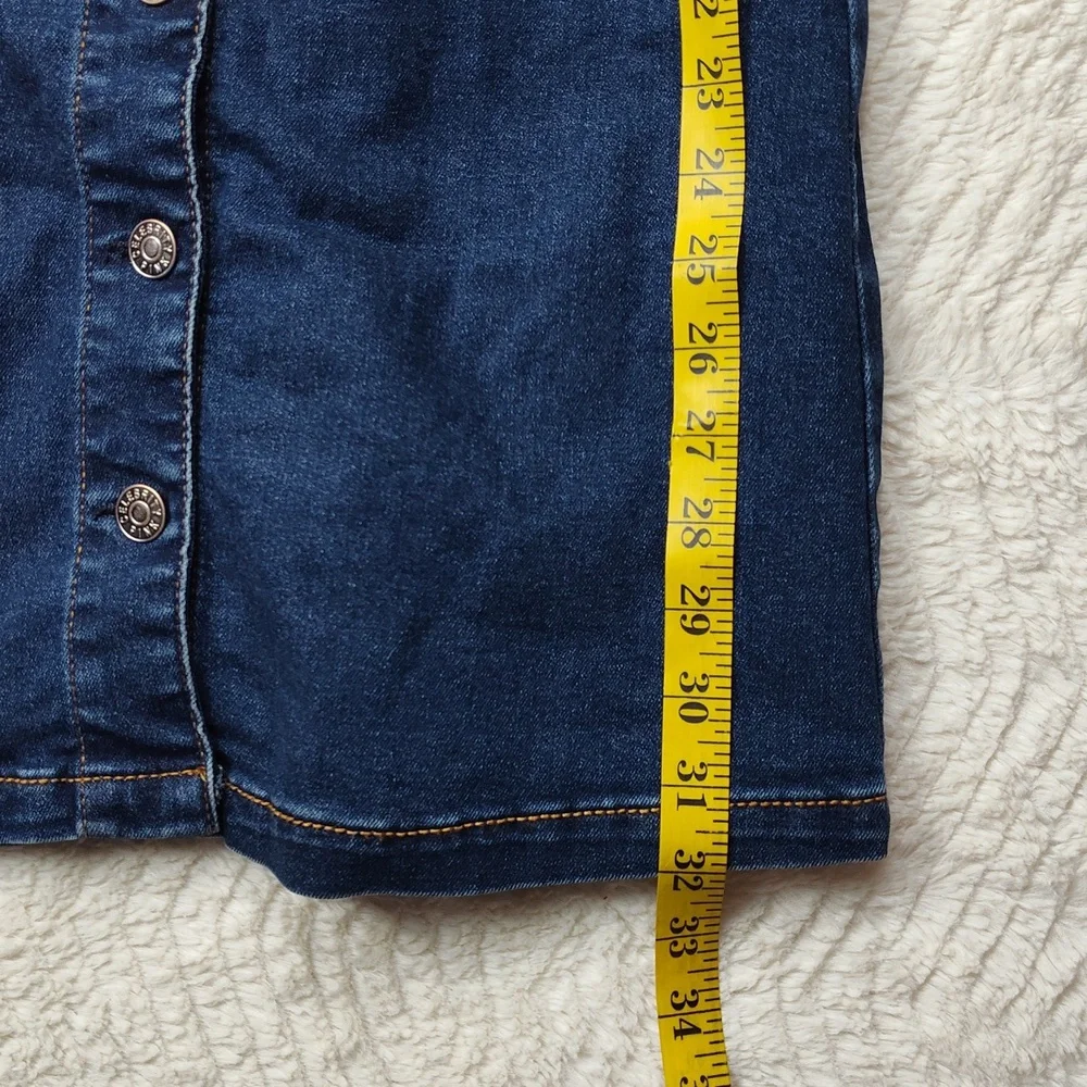 Celebrity Pink Women's XS Blue Denim Dress - Picture 5 of 10